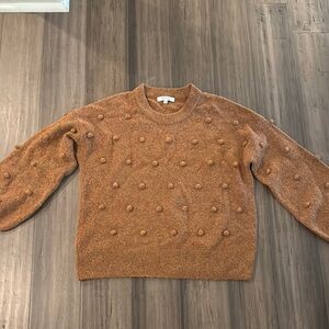 Madewell Rust Knit Sweater